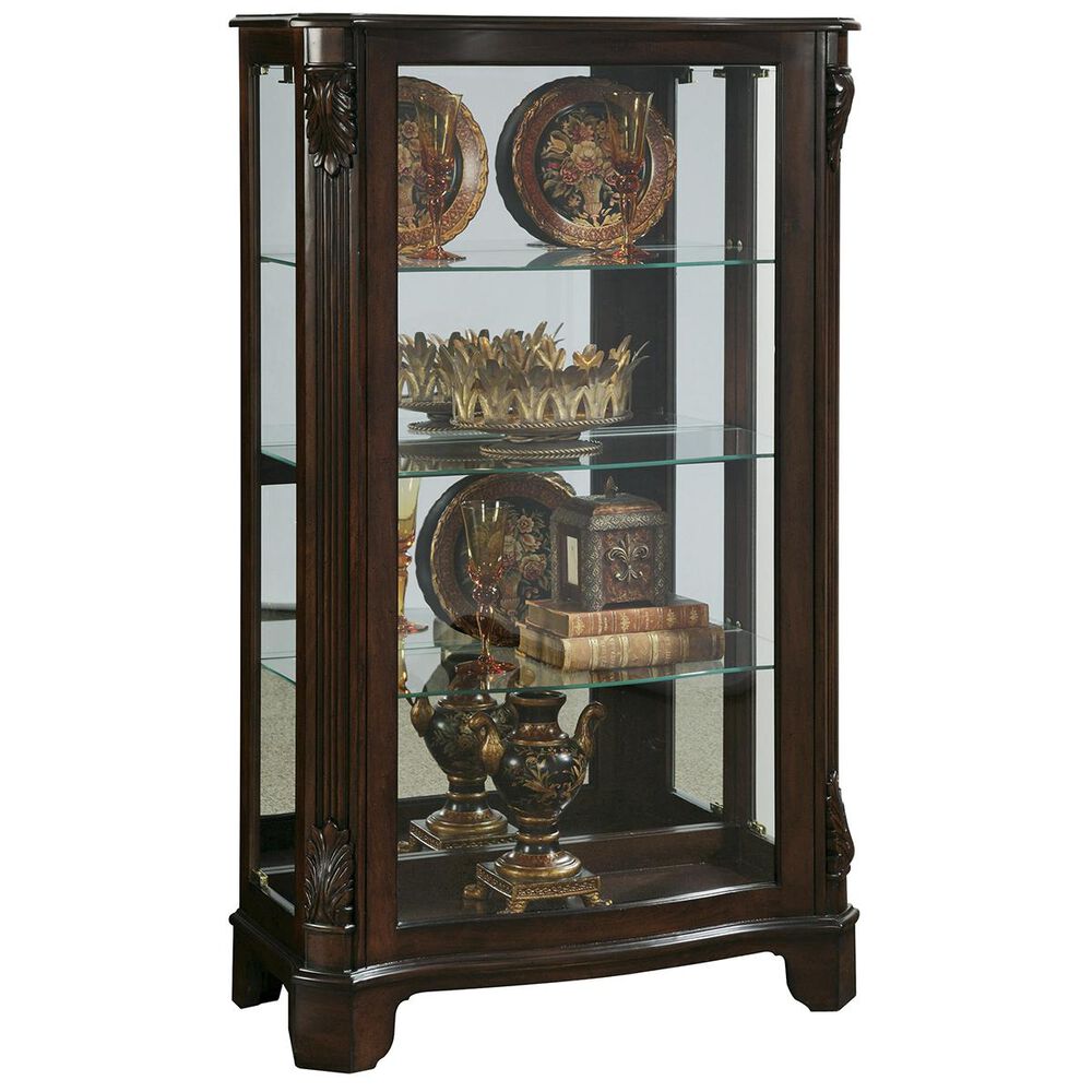 Chapel Hill Glenbrier Mantel Curio Cabinet, , large