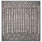 Safavieh Tulum TUL262F 6"7" Square Ivory and Dark Grey Area Rug, , large