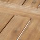 Hearth and Haven Bettina Outdoor Dining Table in Natural and Grey - Table Only, , large