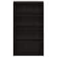 HOMLUX 4-Tier Open Shelf Bookcase in Espresso, , large
