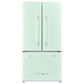 Unique Appliances Classic Retro 21.4 Cu. Ft Frost Free Counter Depth French Door Refrigerator in Summer Mint Green, , large