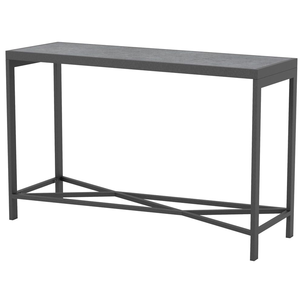 Furniture of America Hickman Console Table in Gray and Sand Black, , large
