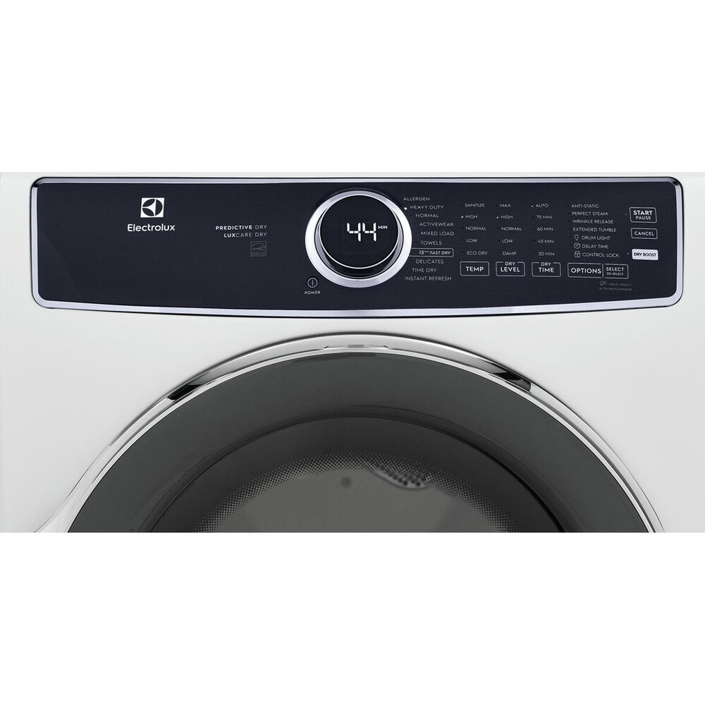 Electrolux 8 Cu. Ft. Front Load Gas Dryer with LuxCare in White, , large