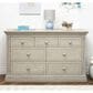 Sorelle Furniture Providence 2 Piece Crib and Dresser Nursery Set in Heritage Fog, , large