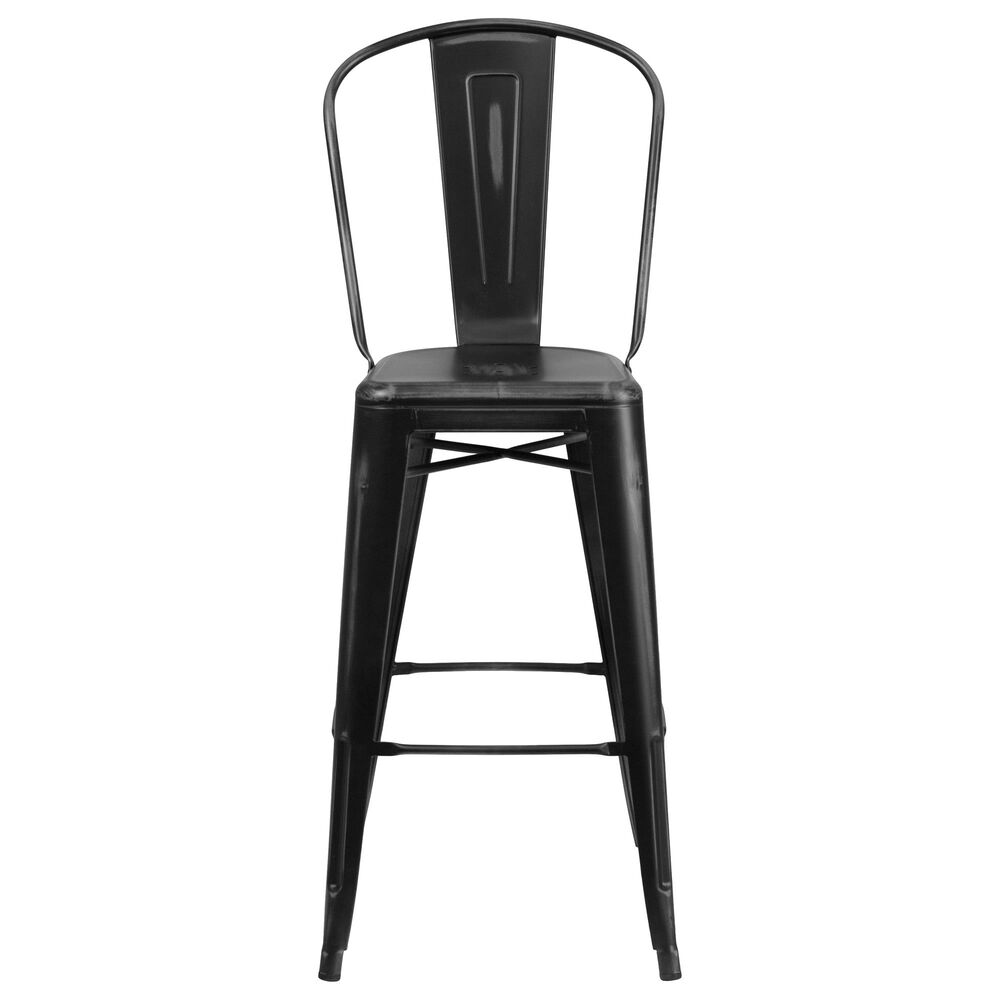 Flash Furniture 30" Barstool in Black, , large