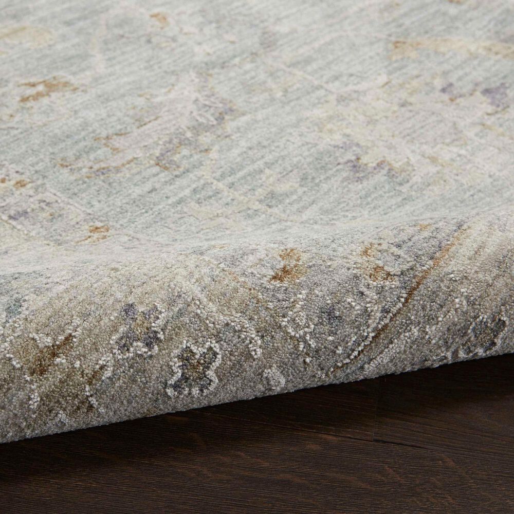 Nourison Infinite 2&#39;3&quot; x 10&#39;2&quot; Blue Runner, , large
