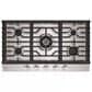 LG 4-Piece Kitchen Package with Print Proof Stainless Steel 30" Combination Wall Oven and Stainless Steel 36" Gas Cooktop, , large