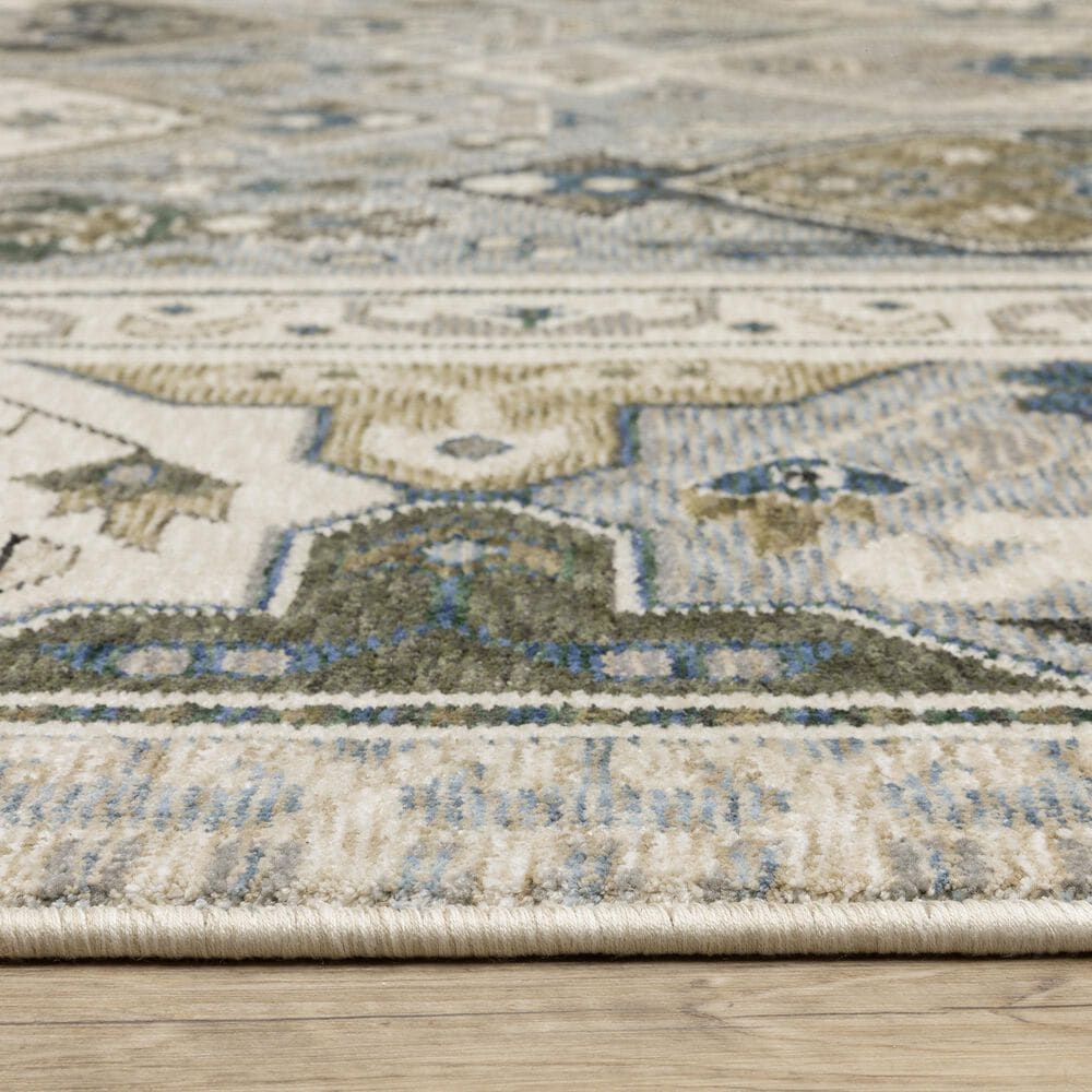 Oriental Weavers Hastings HA04U 5&#39;3&quot; x 7&#39;6&quot; Ivory Area Rug, , large