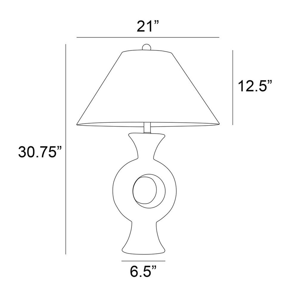 Lite Source Oafe Table Lamp in Black, , large