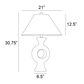 Lite Source Oafe Table Lamp in Black, , large