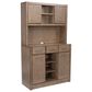 Homestyles Big Sur Buffet with Hutch in Brown, , large