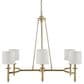 Hampton Park Elegenza 6-Light Chandelier in Antique Gold, , large