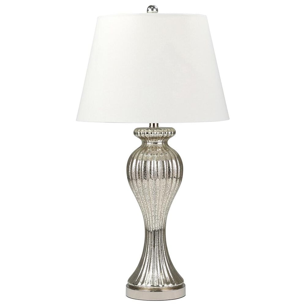 Sagebrook Home 32" Table Lamp in Silver with Shade, , large