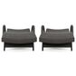Noble House Salem Patio Chaise Lounge in Multi-Brown (Set of 2), , large