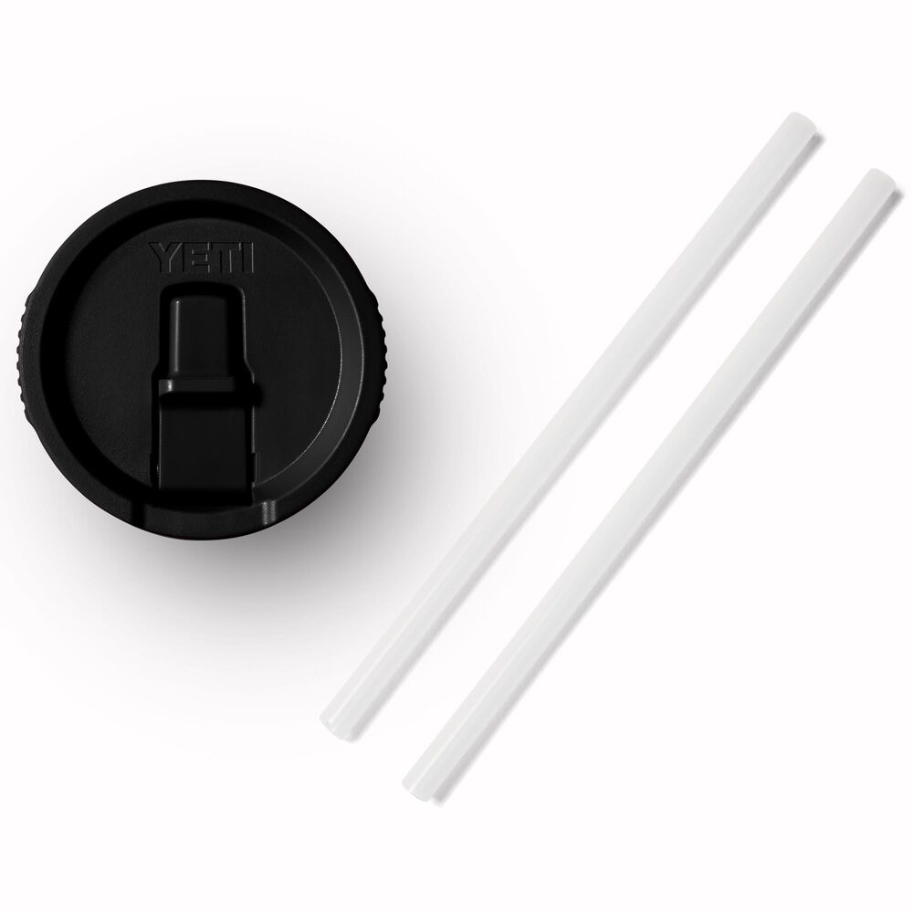 YETI Rambler Small Travel Straw Mug Lid in Black, , large
