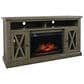 Waltham Telluride 60" TV Stand with Electric Fireplace in Driftwood, , large