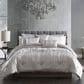 Hallmart Collectibles Crinkle 7-Piece Queen Comforter Set in Silver, , large