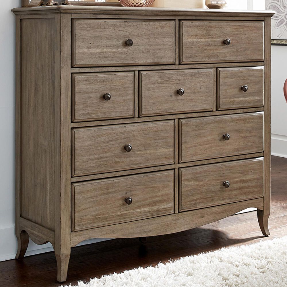 Riva Ridge Provence 9-Drawer Chesser in Patine, , large