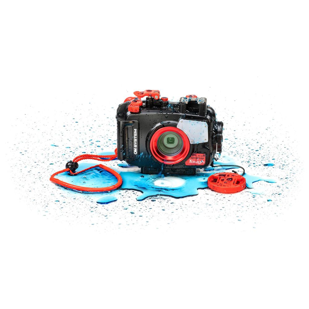 OM- System TG-6 Underwater Housing for Camera in Black, , large