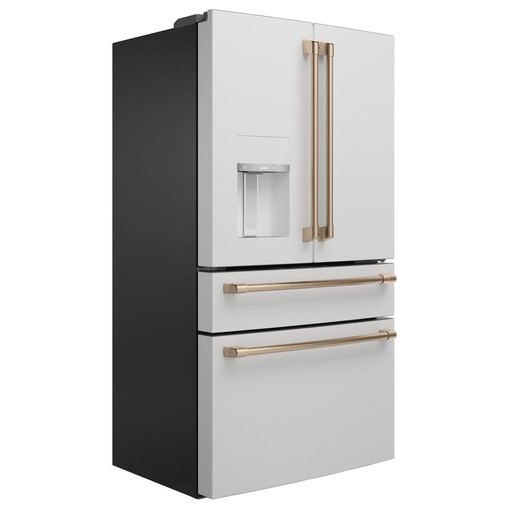 Cafe 22.3 Cu. Ft. 4-Door French Door Refrigerator in Matte White, , large
