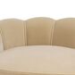 Jennifer Taylor Home Clara 34.5" Scalloped Pet Sofa Bed in Fawn Brown, , large