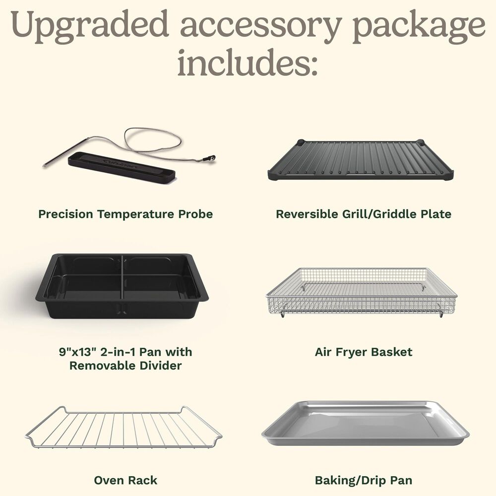 Cuisinart 0.9 Cu. Ft. 15-in-1 Extra-Large Digital Air Fryer Oven in Black Stainless, , large