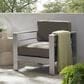 Hearth and Haven Cape Coral Outdoor Club Chair in Silver, , large