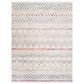 Safavieh Madison MAD798B 10" x 14" Ivory and Navy Area Rug, , large