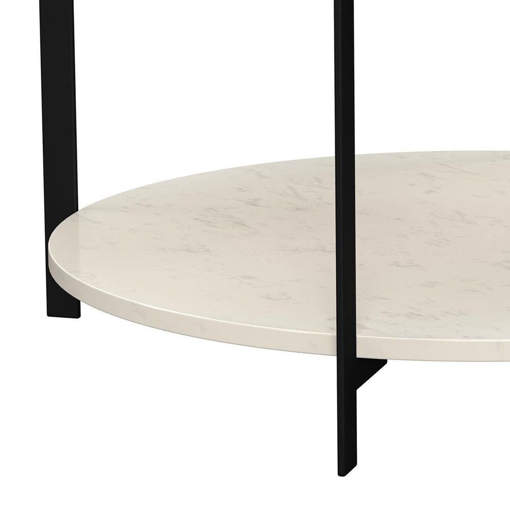 Coaster Adhvik Coffee Table in Natural, White and Black, , large