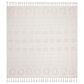 Safavieh Natura NAT251A 6" Square Ivory Area Rug, , large