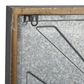 Maple and Jade 25" Metal Wall Clock in Grey, , large