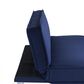 Lifestyle Solutions Toni Convertible Sofa in Navy, , large