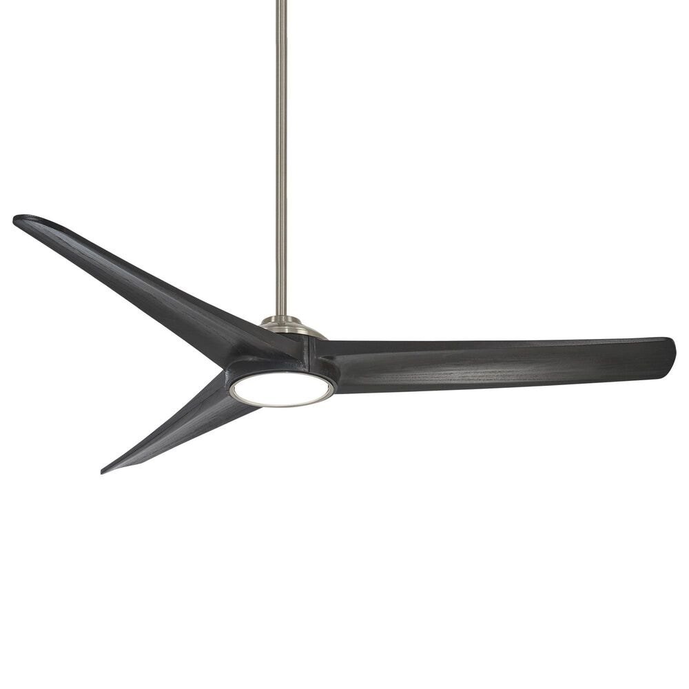 Minka-Aire Timber 68" LED Smart Ceiling Fan in Brushed Nickel, , large