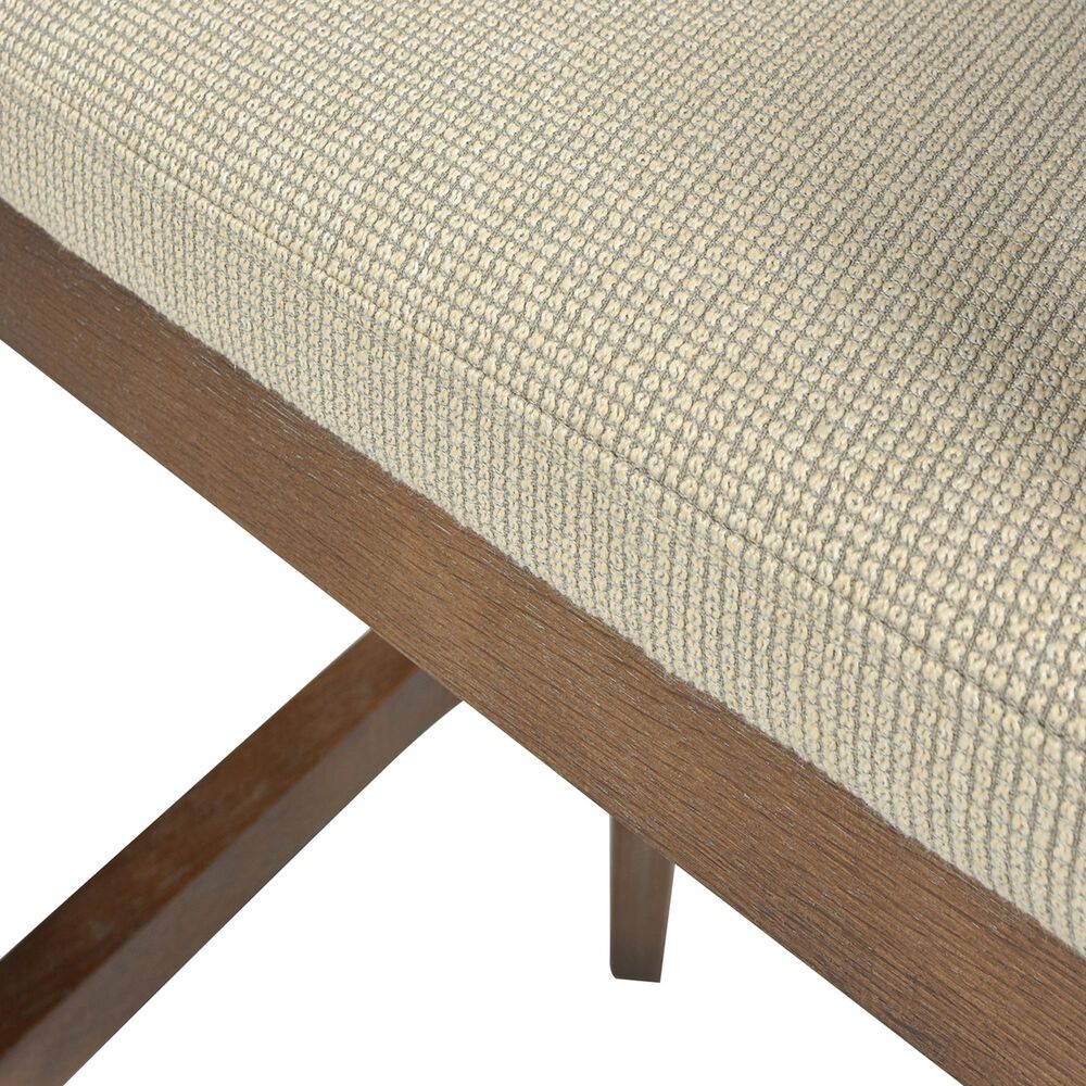 Jennifer Taylor Home Americana 30.5" Bar Stool with Taupe Beige Cushion in Natural, , large