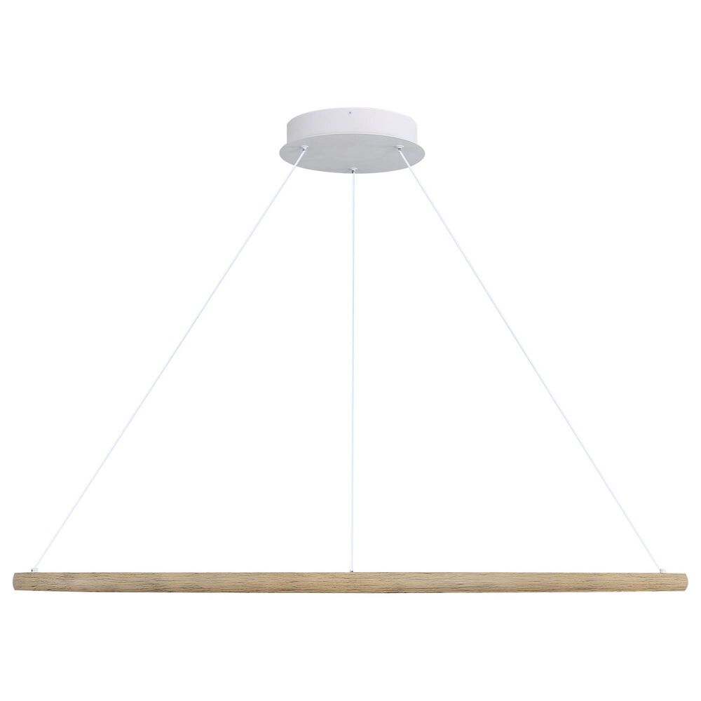 Golden Lighting Veritas 71&quot; 1-Light Chandelier in Walnut, , large