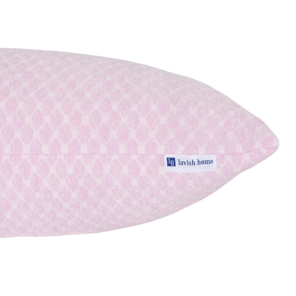 Timberlake Lavish Home Memory Foam Body Pillow in Pink, , large