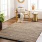 Surya Azalea 5" x 7"6" Taupe, Brown, Black and Charcoal Area Rug, , large