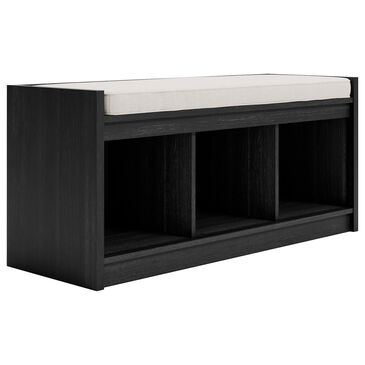 Signature Design by Ashley Yarlow Storage Bench in Gray, , large