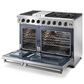 Thor Kitchen 48" Freestanding Professional Gas Range with Storage Drawer in Stainless Steel, , large