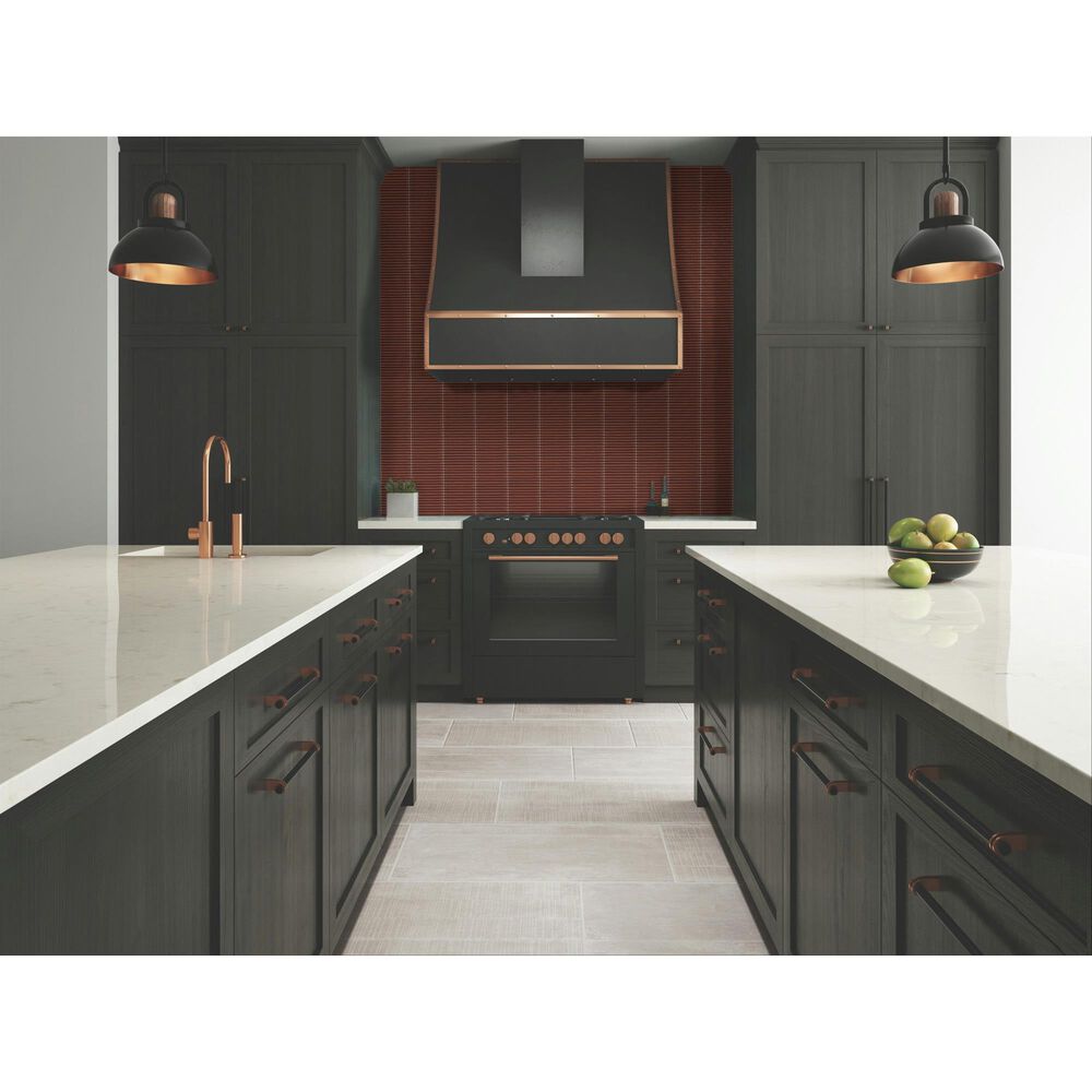 Dal-Tile Artefino Vintage Saffron 2&quot; Floret on 12&quot; x 12&quot; Porcelain Mosaic Sheet, , large