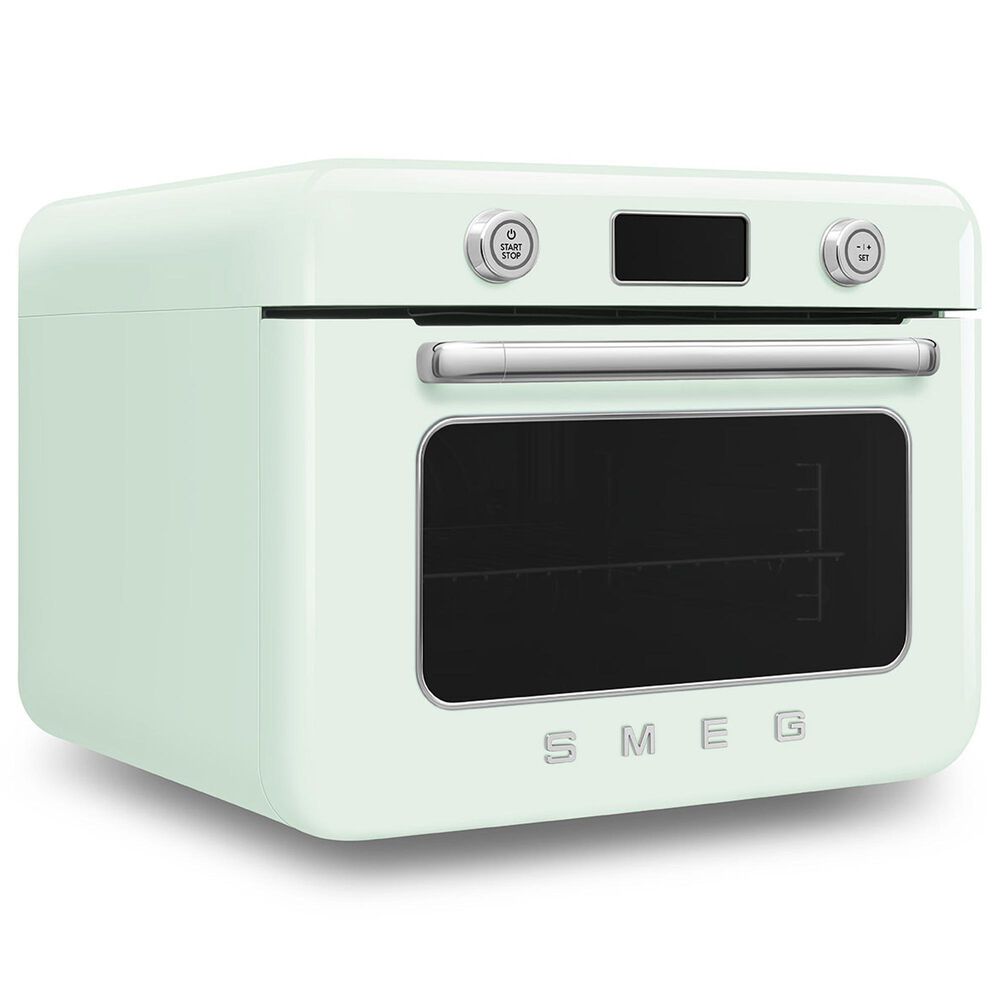 SMEG 1.06 Cu. Ft. Countertop Combi Steam Oven in Pastel Green, , large