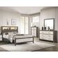 Crown Mark Rhett 3-Piece Queen Platform Bedroom Set in Gray and White, , large