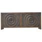 Heirloom Home Sunset 4-Door Console in Brown and Black, , large