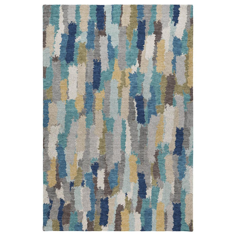 Dalyn Rug Company Kenner KN6 Teal 8" x 10" Area Rug, , large