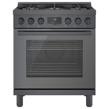 Bosch 30" Freestanding Gas Range in Black Stainless Steel, , large