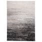 Feizy Micah 12" x 18" Black and Dark Gray Area Rug, , large