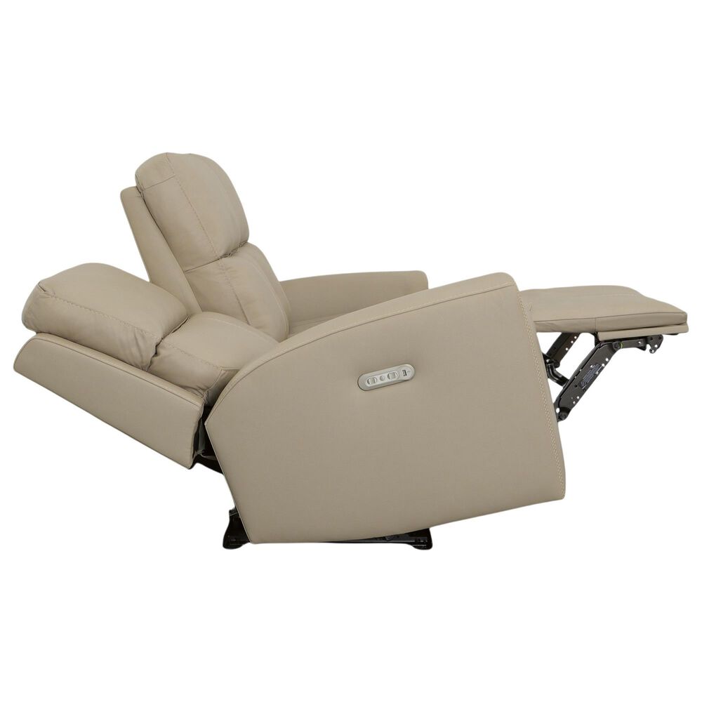 Flexsteel Jarvis Power Reclining Sofa with Headrests in Parchment, , large