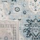 Safavieh Isabella ISA936M 5"3" x 7"6" Light Blue and Cream Area Rug, , large