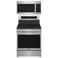 Frigidaire Gallery 2-Piece Kitchen Package with 5.3 Cu. Ft. Freestanding Induction Range and 30" Over-The-Range Microwave in Stainless Steel, , large