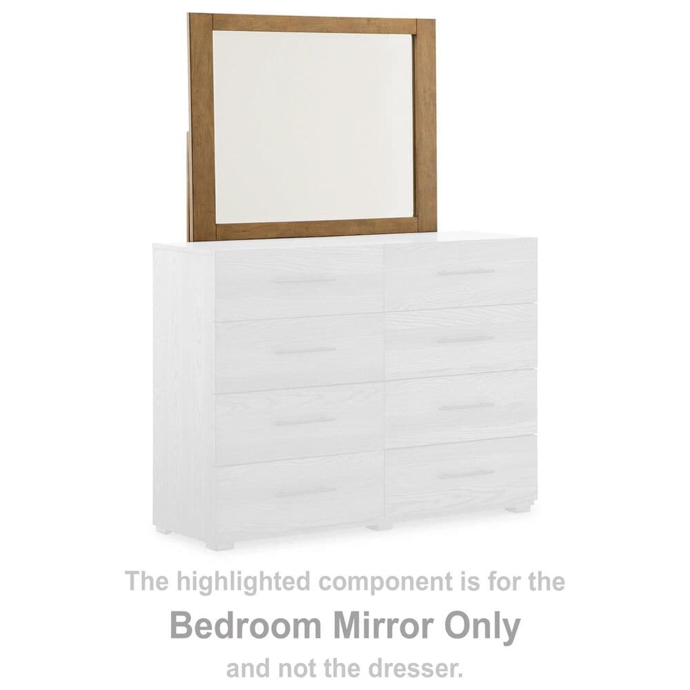 Ashley Dakmore Dresser Mirror in Natural Brown, , large